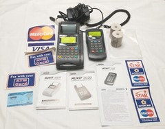 Lipman Nurit 3020 & 292 POS EDC Terminal Credit Card Reader Receipt Printer ASIS