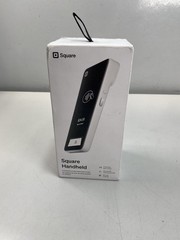Square Handheld pocketable POS, with built-in payments, barcode scanner,camera.