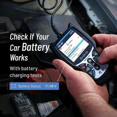 Innova 5210 – OBD2 Scanner for Engine/ABS codes + OBD2 live data, Oil light