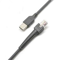 9FT Coiled USB Cable CBA-U12-C09ZAR for Motorola Symbol DS6707 DS6878 DS9808