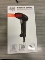 Adesso NuScan 2600U Handheld 2D Barcode Scanner – Black Brand new