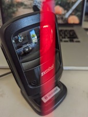 Zebra Symbol DS9208 Barcode Scanner And USB Cable – Black