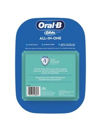 Oral-B Glide All-In-One Mint Flavor Dental Floss, 44 m, 6 pk.(288.7 Yards)