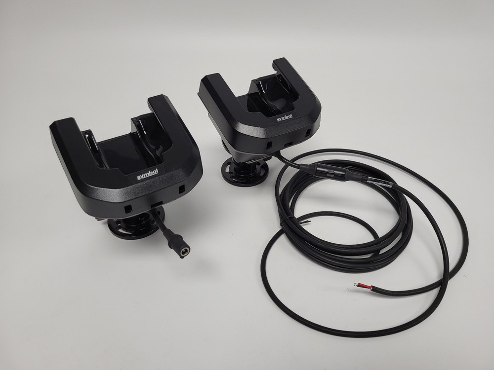 Lot of 2 Symbol CRD-TC7X-CVCD1-01 Vehicle Cradle for TC75 TC70 Scanner w/Stand