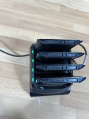 Zebra SAC-TC51-4SCHG1-01 Battery Charger W/ 4 Batteries