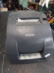 READ EPSON TM-U220B M188B Dot Matrix POS Receipt Printer w Power Adapter