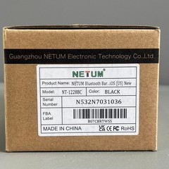 NETUM Handheld Bluetooth Barcode Scanner – Wireless & USB iOS/Win/Mac NT-1228BC