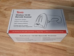 Tera 5100 1D 2D QR Handheld Barcode Scanner Blue 2.4 GHz Wireless USB 2.0 Wired
