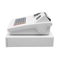 Electronic Cash Register Pos System Supermarket Bar Retail Shop with Cash Drawer