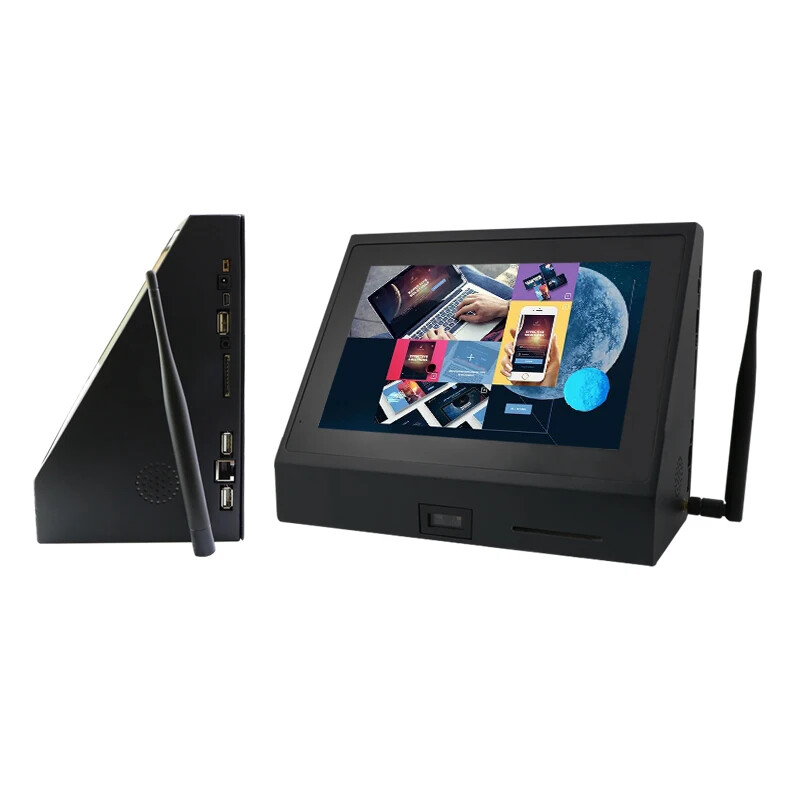 10.1 Inch Wall Mounted Tablet PC with 2D Scanner Tablet PC Advertising Display
