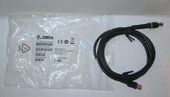 New Zebra USB Shielded Cable USB Series 7&prime; Straight CBA-U46-S07ZAR