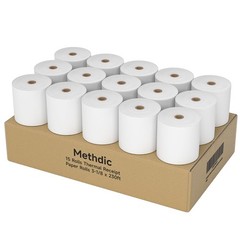 15 Rolls 31/8×230 Ft Thermal Paper Receipt 55 GSM POS Cash Register BPA Free