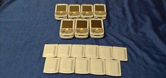 Lot of 7 Symbol MC55A0-H70SWQQA9WR Scanners w/ 11 Spare Batteries
