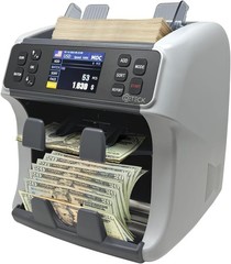 Deteck DT800 Bank Grade Mixed Denomination Money Counter White