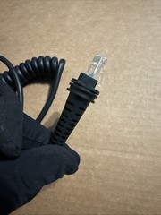 COILED CABLE HONEYWELL BARCODE SCANNER CBL-500-300-C00 5V REV A USB