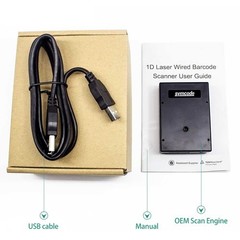 Embedded Mini USB Fixed Mount Barcode Scanner Scan Engine Laser Barcode Reade…