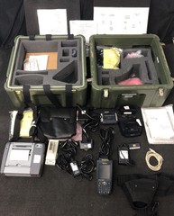 INTERMEC Alpha Mobile Computer Scanner 751G & Zebra Printer PT403 w/Batteries