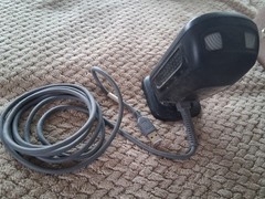 Zebra Motorola Symbol Handfree Barcode Scanner DS9208 Black USB Cable Untested