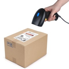 Handheld USB Barcode Scanner Wired 1D Bar Code Reader for Supermarket, Conven…