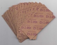 100 Heavy Duty Kraft Flat Coin Wrappers For TWOONIE Size Storage 1 PACK Free US