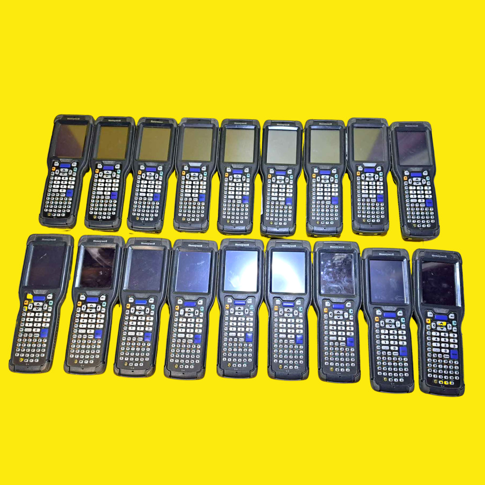 ⚡100% UNTESTED⚡LOT 18x INTERMEC HONEYWELL CK75 BARCODE SCANNER ULTRA-RUGGED WIFI