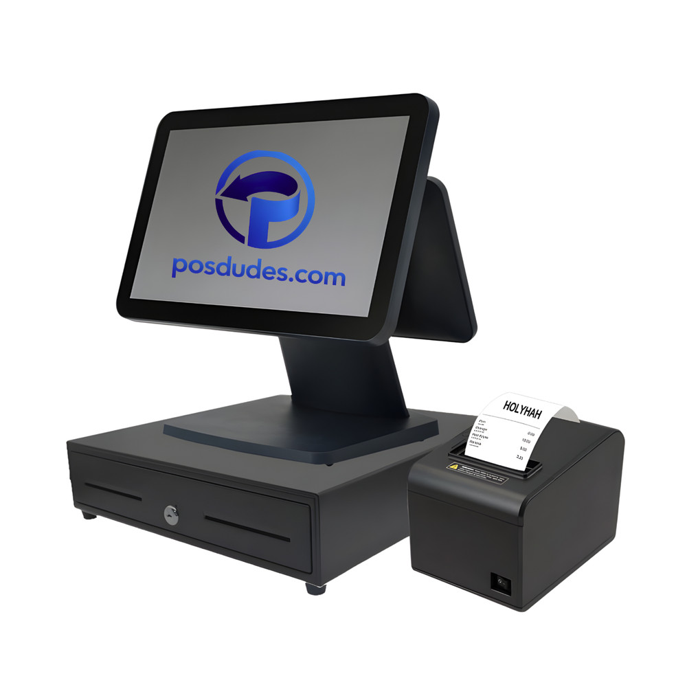 POS Dudes 4pc Counter Service Bundle – Zero credit card fees with surcharging.