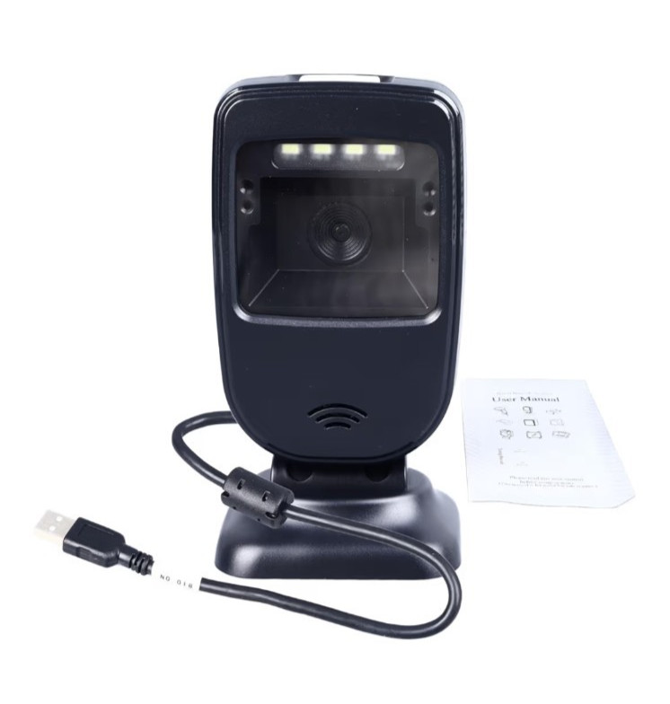 2D Image Barcode Scanner, Multifunctional Bar Code Reader, Hands USB Wired.