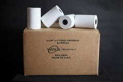50 Rolls 3 1/8&Prime; x 119&prime; Thermal Cash Register Paper First Data FD100 FD200 FD300
