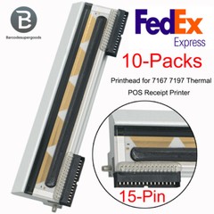 10Pack NCR Thermal Printhead for 7167 7198 7197 Printers 15-Pin P/N:497-0465432