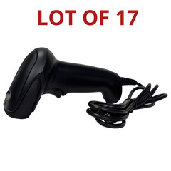 LOT OF 17 Symcode MJ-6709 Handheld USB CCD Barcode Scanner w/USB Cable TESTED