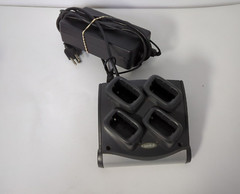 Motorola Symbol SAC9000-4000 4-Bay Battery Charger w/Power Supply