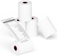 Thermal Receipt Paper Rolls 3-1/8&Prime; x 230ft for POS/Cash Register – 5 Pack