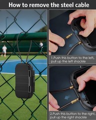 Portable Safe Box, Travel Safe Box for Beach, Waterproof Mini Security Case, …