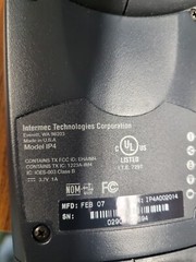 Intermec 700c Handheld Computer/scanner and single dock base