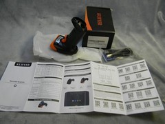 KUIIYER HANDHELD BLUETOOTH BARCODE WIRELESS 2D QR 1D BAR CODE SCANNER-NEW