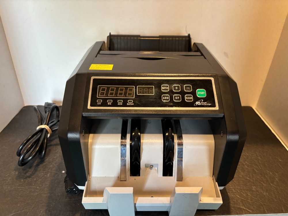 Royal Sovereign High Speed Bill Counter RBC-ES200 Tested Works Complete