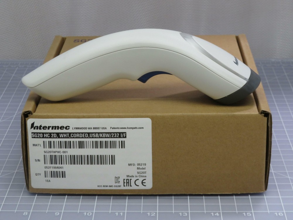 INTERMEC SG20THPHC-001 SG20 HC 2D WHT CORDED USB/KBW/232 I/F T188231