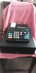140DX Royal Cash Register Used Working..Needs Key..