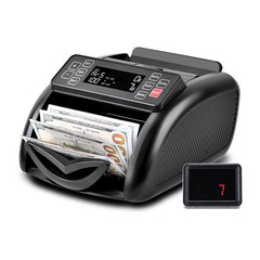 Auto Money Bill Counter Counting Machine UV MG IR Detector Digital Display