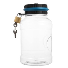 Digital Display Counts Piggy Bank with Lock Coin Storage Saving Pot for Adult