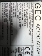 2 PACK GPA-601D-120500 AC/DC ADAPTER