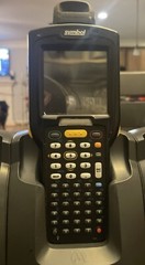 (4) Zebra Symbol Motorola MC32N0 Mobile Barcode Scanner MC3200 W/ Charger Cradle