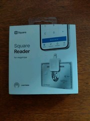 NEW Square – Magstripe Reader with Lightning Connector – Glossy White
