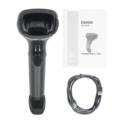 Zebra DS4608-SR00007ZZCN 2D LED Handheld Laser Imager Barcode Scanner USB Cable