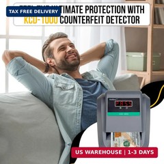 KCD-1000 4-Way Orientation Portable Fake Currency Reader and Counterfeit