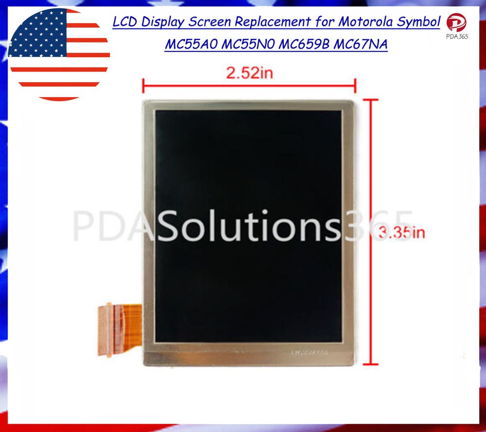 LCD Display Screen Replacement for Motorola Symbol MC55A0 MC55N0 MC659B MC67NA