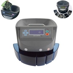 Coin Sorter Counter Digital Automatic Electronic Counting Machine 500 coins