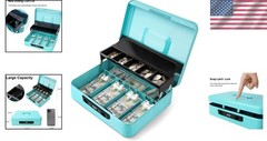Anti-Theft Money Organizer Lockbox