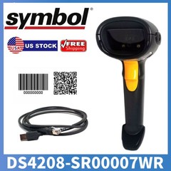 Motorola Symbol DS4208-SR00007WR 2D Laser Imager Barcode Scanner Reader w/USB US