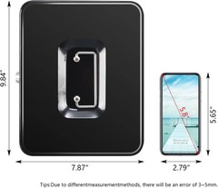 Durable Alloy Steel Cash Box with Key Lock & Multi-Function Storage Design